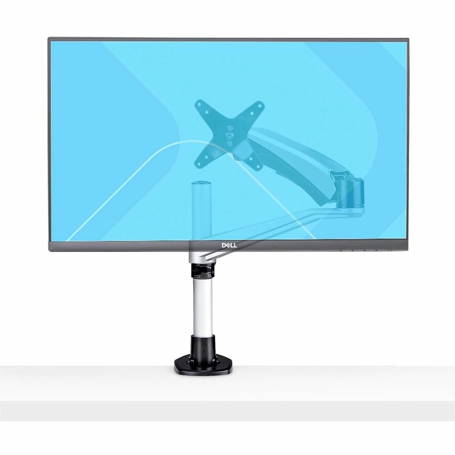 StarTech.com Monitor Desk Mount For 27in 16:9/30in 21:9 Ultrawide Screens, VESA 75x75/100x100, Tool-Less Arm Adjustments, TAA