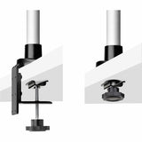 StarTech.com Monitor Desk Mount For 27in 16:9/30in 21:9 Ultrawide Screens, VESA 75x75/100x100, Tool-Less Arm Adjustments, TAA