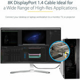 1FT DISPLAYPORT 1.4 CABLE 8K60