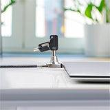 StarTech.com Slim Lock Noble Wedge&reg; Slot Compatible, 6.6ft (2m) Keyed Locking Cable, Desk Anti-Theft Security For Laptop/Notebook Computer