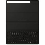 Samsung Keyboard/Cover Case (Book Fold) Samsung Galaxy Tab S10+, Galaxy Tab S9+, Galaxy Tab S9 FE+ Tablet - Black