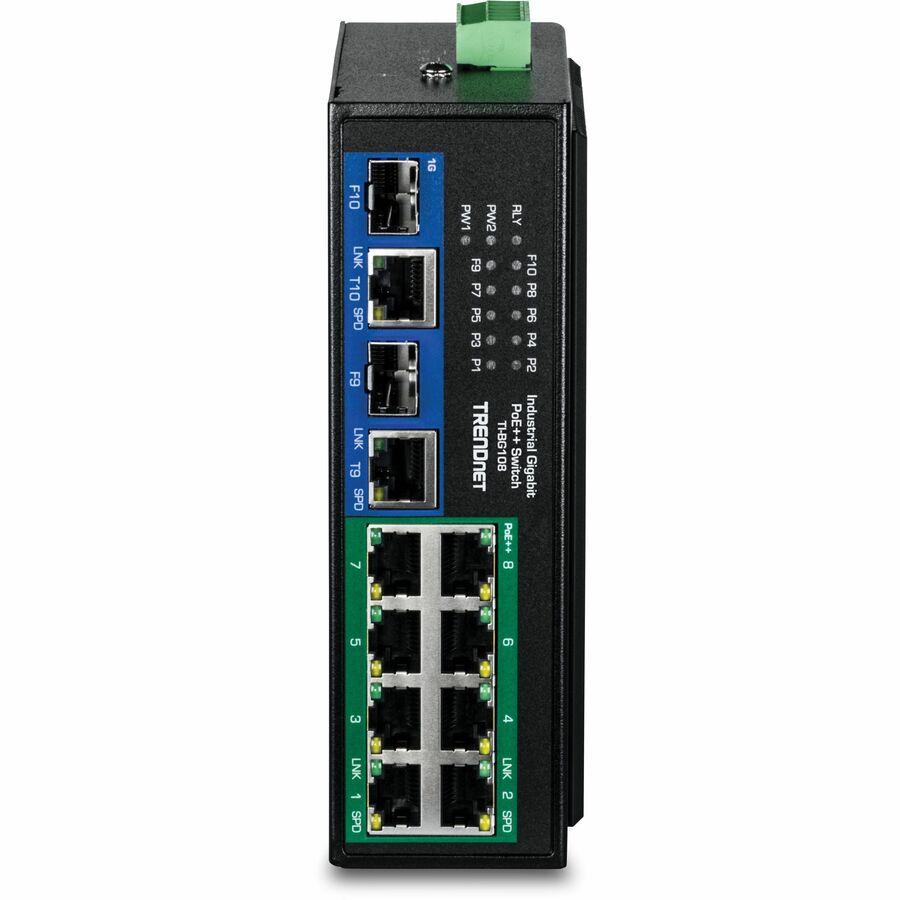 10-PORT INDUSTRIAL GIGABIT 400W