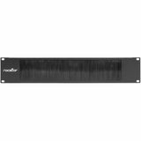 2U RACK MOUNT BRUSH PANEL