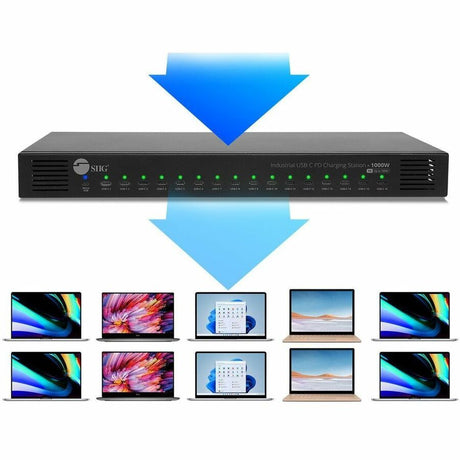 SIIG 16-PORT INDUSTRIAL USB-C