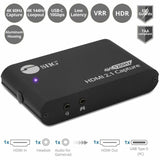 SIIG 4K120Hz HDMI 2.1 Capture Device for Gaming and Streaming - 4K60Hz Capture - 4K 120Hz/144Hz Loopout - USB-C 10Gbps - TAA Compliant