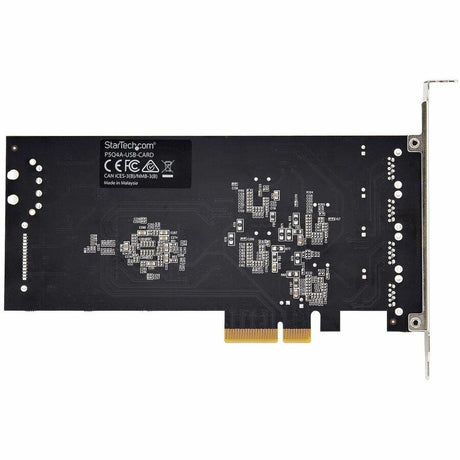 StarTech.com 4-Port USB PCIe Card, USB 3.2 5Gbps, PCI Express Expansion Card with 4x Independent USB Controllers, 4x USB-A Ports