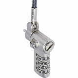 StarTech.com Universal Laptop Cable Lock 6.6ft, Serialized Combo Security Cable For Notebook, Compatible w/Noble Wedge&reg;/Nano/K-Slot