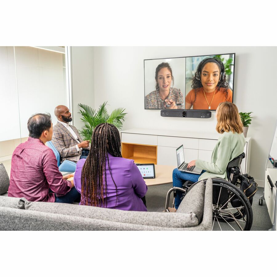 Poly Studio X70 All-In-One Video Bar with TC10 Controller Kit No Radio GSA/TAA