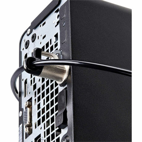 StarTech.com Laptop/Desktop & Peripheral Lock Kit, 9.8ft (3m) Steel Cable, Theft-Deterring Security Lock, K-Slot, For 3x Devices