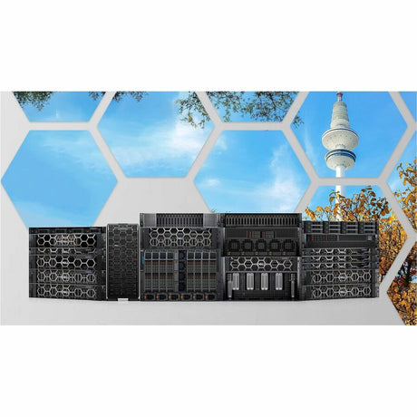 Dell PowerEdge R660xs 1U Rack-mountable Server - 1 Xeon Silver 4410Y 2 GHz - 32 GB RAM - 480 GB SSD