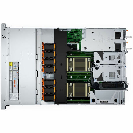Dell PowerEdge R660xs 1U Rack-mountable Server - 1 Xeon Silver 4410Y 2 GHz - 32 GB RAM - 480 GB SSD