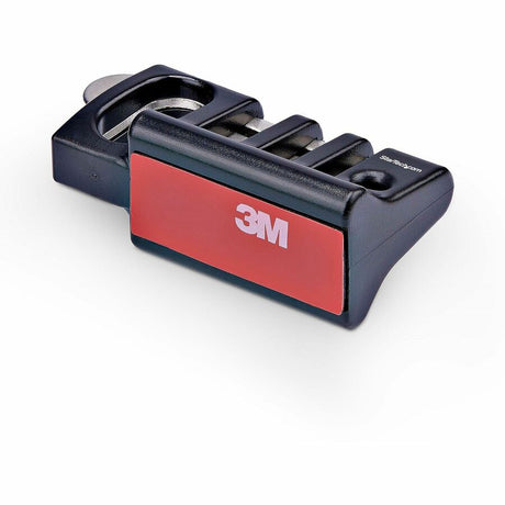 StarTech.com Peripheral Cable Anchor Lock, Secure Keyboard/Mouse For Shared Computer, Cable Trap w/Metal Plate, Use w/Laptop Security Cable