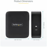 StarTech.com 140W USB-C Wall Charger, USB-IF Certified, PD 3.1 Portable GaN Charging Power Adapter, 6ft/1.8m USB-C to USB-C Cable