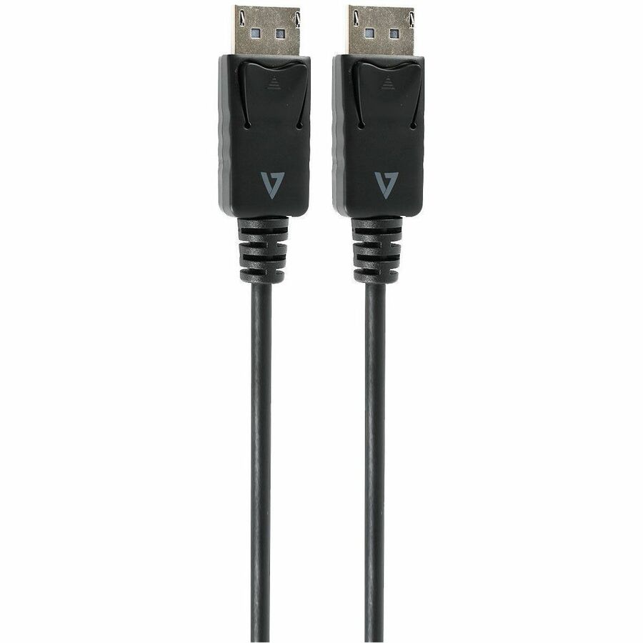 V7 DisplayPort 1.4 Cable 32.4 Gbps 8K UHD 3m/10ft Black