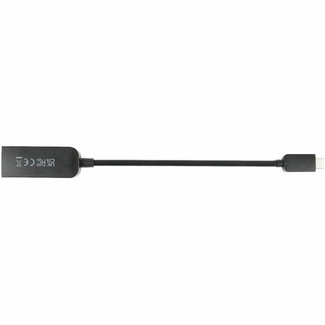 V7 2.5G Ethernet Adapter USB-C Male to RJ45 Female Black