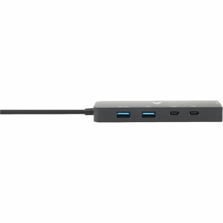V7 V7UCRJ25GHUB-BLK USB/Ethernet Combo Hub