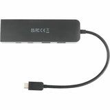 V7 V7UCRJ25GHUB-BLK USB/Ethernet Combo Hub