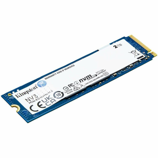 Kingston NV3 2 TB Solid State Drive - M.2 2280 Internal - PCI Express NVMe (PCI Express NVMe 4.0 x4)