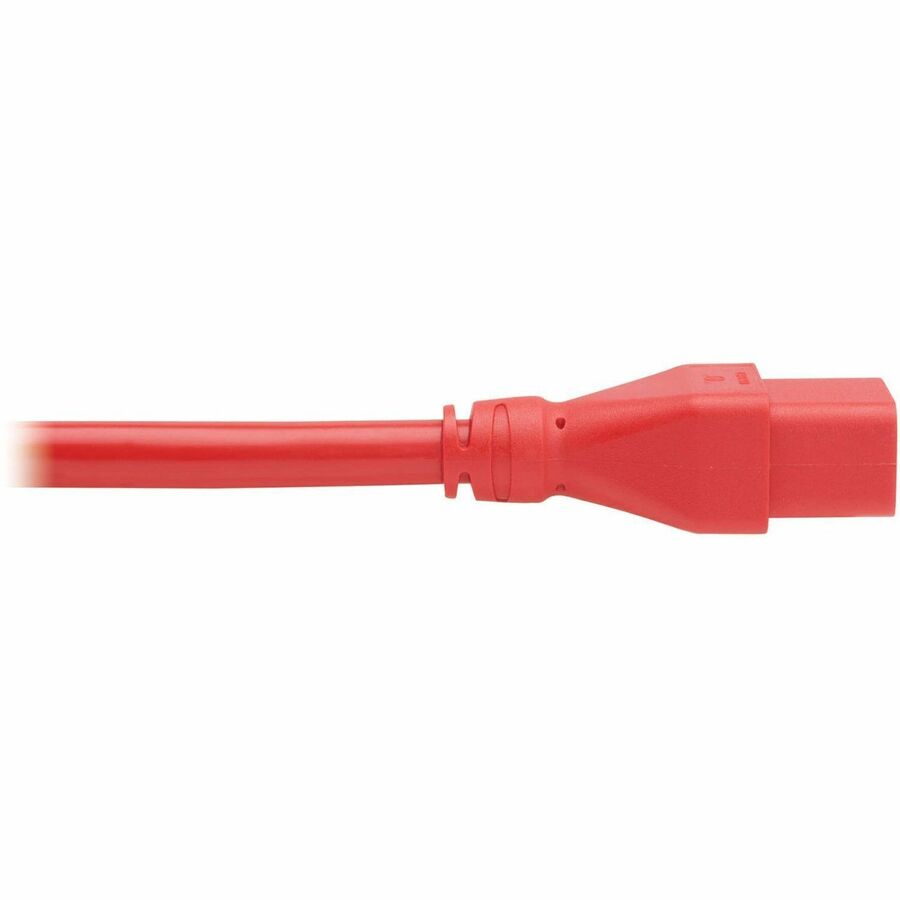 EXT CBL C20 TO C19 20A RED 6FT