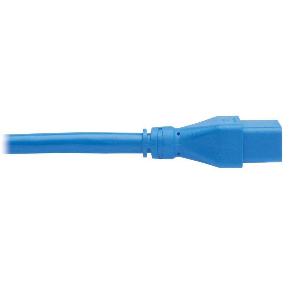 EXT CORD C20 C19 20A BLUE 2FT