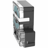 Panduit PXE Cassette, Continuous Tape, Polyester, 1.00" W x 30' L, Black on White