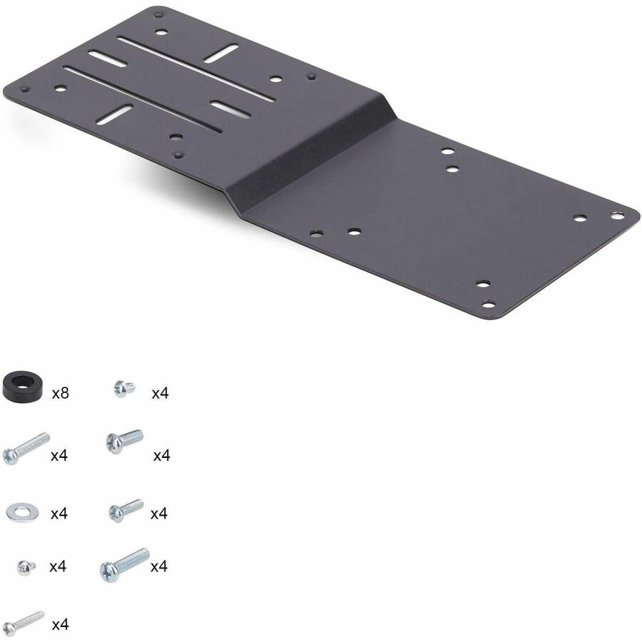 StarTech.com VESA Mounting Bracket for NUC/Thin Clients or Laptop Docking Stations, VESA 75x75/100x100 Compatible