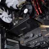 StarTech.com Dual-Bay M.2 NVMe SSD to PCIe x8 Removable Mobile Rack; Bifurcation Required; Tool-less Installation, PCIe Hot-Swap Drive Bay