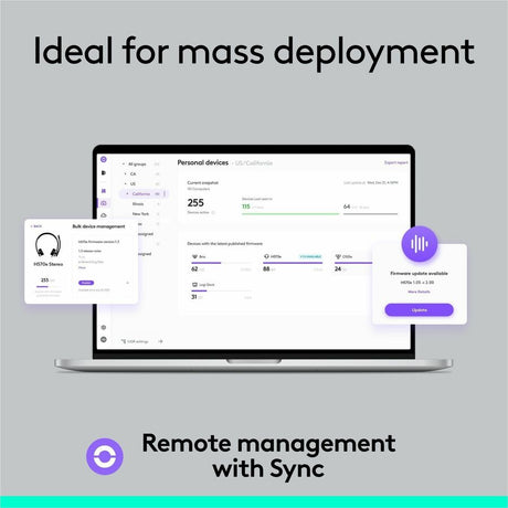 Logitech H570e USB Wired Stereo Headset, USB-C, Noise-Canceling Mics, Inline Controls, Certified for Microsoft Teams, Black
