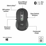 Logitech Signature Slim MK955 Combo for Business, Copilot Edition, Wireless Keyboard and Mouse, Graphite