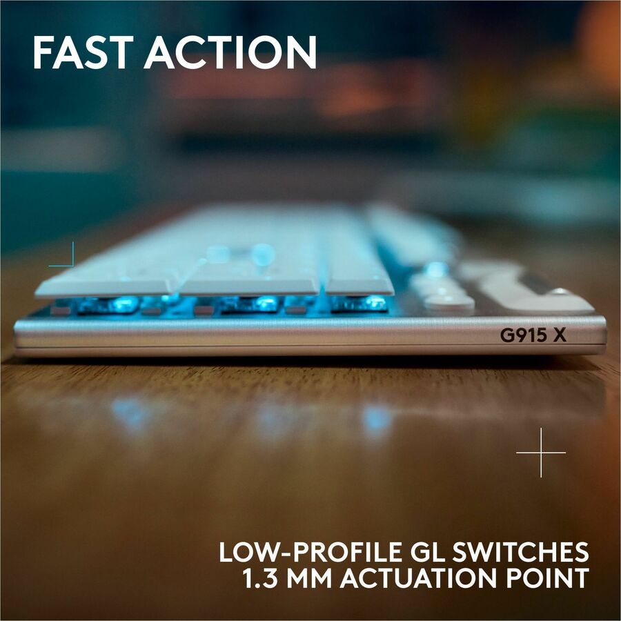 G915 X LIGHTSPEED Tact White