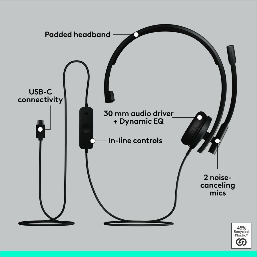 USB C HEADSET MONO H570E TEAMS
