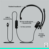 USB C HEADSET MONO H570E TEAMS