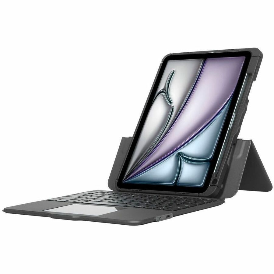 Targus Versavu THZ967US Keyboard/Cover Case (Folio) for 11" Apple iPad Air 11 (2024), iPad (10th Generation), iPad Air (4th Generation), iPad Air (5th Generation), iPad Pro (2nd Generation), iPad Pro (3rd Generation), iPad Pro (4th Generation), iPad Pro T