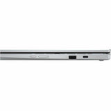 Asus Chromebook CX1 CX1400 CX1400CKA-DS84F 14" Chromebook - Full HD - Intel Celeron N4500 - 8 GB - 64 GB Flash Memory - Transparent Silver