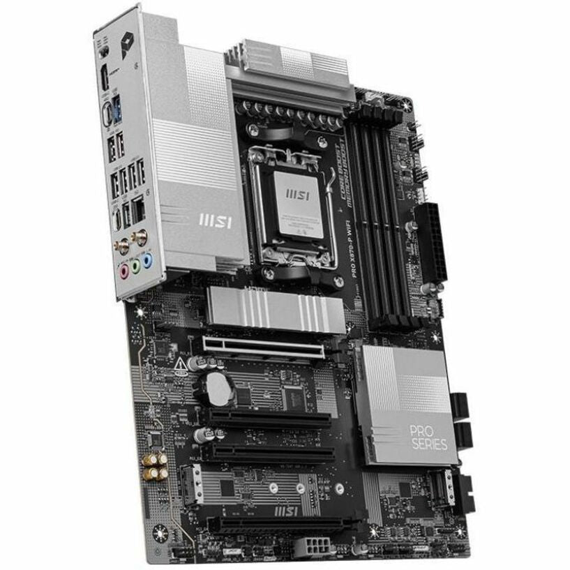 MSI X870-P WIFI Gaming Desktop Motherboard - AMD X870 Chipset - Socket AM5 - ATX