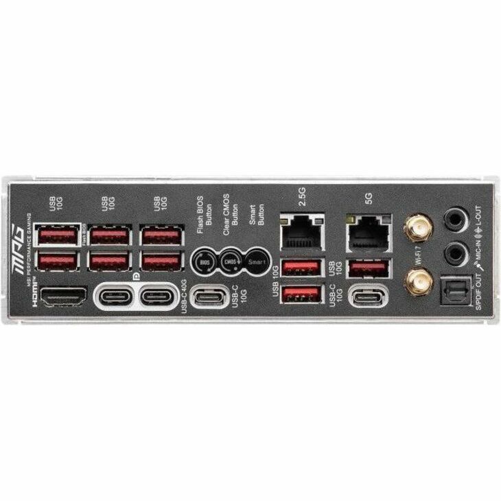 MSI MPG X870E CARBON WIFI Gaming Desktop Motherboard - AMD X870E Chipset - Socket AM5 - ATX