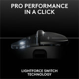 Logitech G PRO X SUPERLIGHT 2 DEX LIGHTSPEED Wireless Gaming Mouse, 60g Pro-Grade Lightweight Mouse With 5 Programmable Buttons, 32k DPI Sensor, USB-C Charging, for PC/Mac - Black