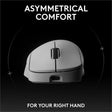 Logitech G PRO X SUPERLIGHT 2 DEX LIGHTSPEED Wireless Gaming Mouse, 60g Pro-Grade Lightweight Mouse With 5 Programmable Buttons, 32k DPI Sensor, USB-C Charging, for PC/Mac - White