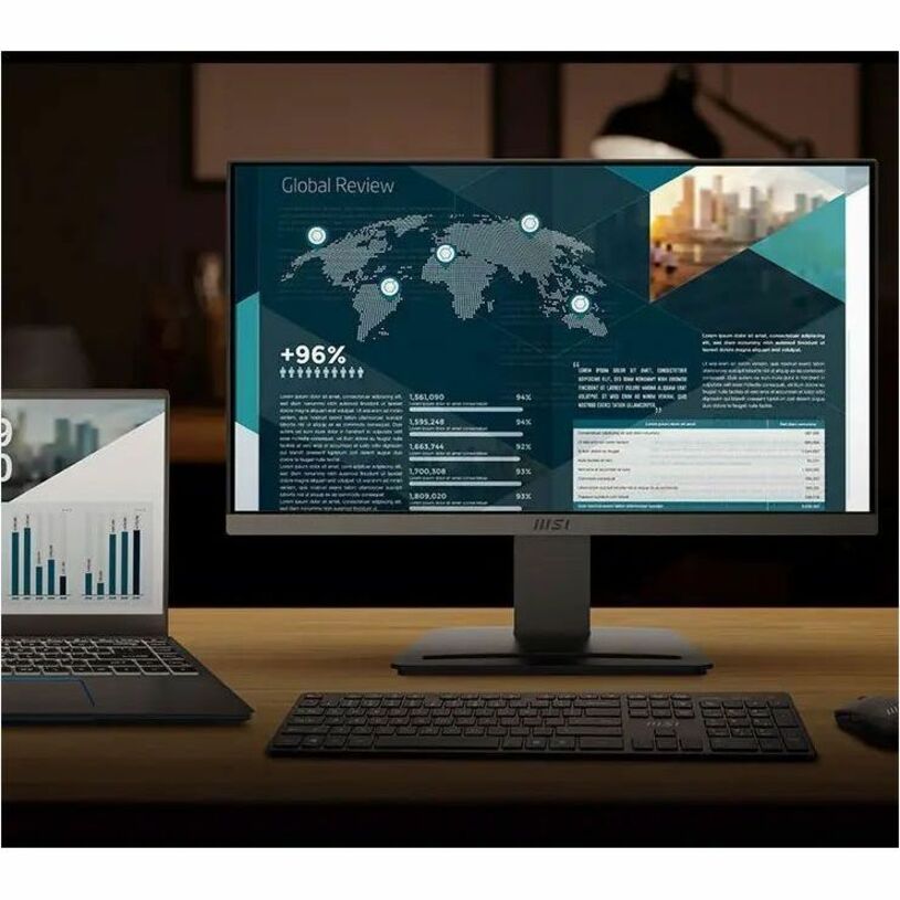 MSI Pro MP223 E2 22" Class Full HD LCD Monitor - 16:9 - Black