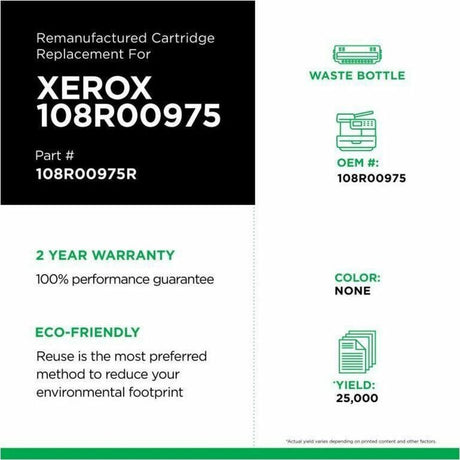 Clover Imaging Remanufactured Waste Container for Xerox 108R00975