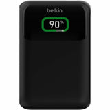 Belkin 65W 3-port USB Power Bank w/ Digital Display - 20K mAh - 2xUSB-C, 1xUSB-A - Portable Charger - w/ USB-C to USB-C Cable - Black