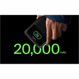 Belkin 65W 3-port USB Power Bank w/ Digital Display - 20K mAh - 2xUSB-C, 1xUSB-A - Portable Charger - w/ USB-C to USB-C Cable - Black