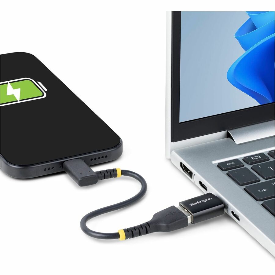 StarTech.com USB-C to USB-A Adapter, USB 5Gbps, Compact USB-C Male to USB-A Female Adapter, Durable Metal Housing, M/F