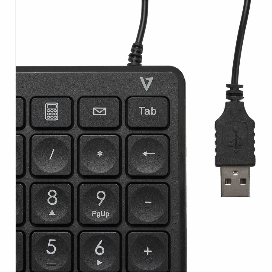 V7 KP350V7 KP350 USB Wired Numeric Keypad - 22 Key