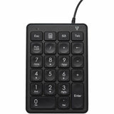 V7 KP350V7 KP350 USB Wired Numeric Keypad - 22 Key