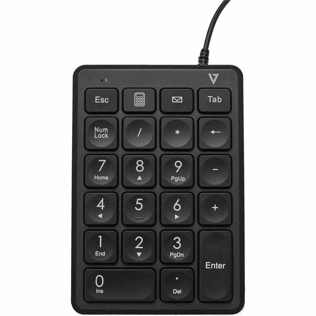 V7 KP350V7 KP350 USB Wired Numeric Keypad - 22 Key