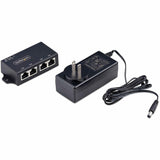 StarTech.com 2-Port PoE+ Injector, 10/100/1000Mbps, PoE/PoE+ (802.3af/802.3at), 30 Watt, 1Gbps Ethernet, Wall Mountable, Unmanaged