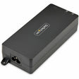 StarTech.com 1-Port 10Gbps Gigabit PoE++ Injector, 90W, 2.5/5/10G Ethernet/10/100/1000M, PoE++ (802.3af/at/bt), Wall Mountable, Unmanaged