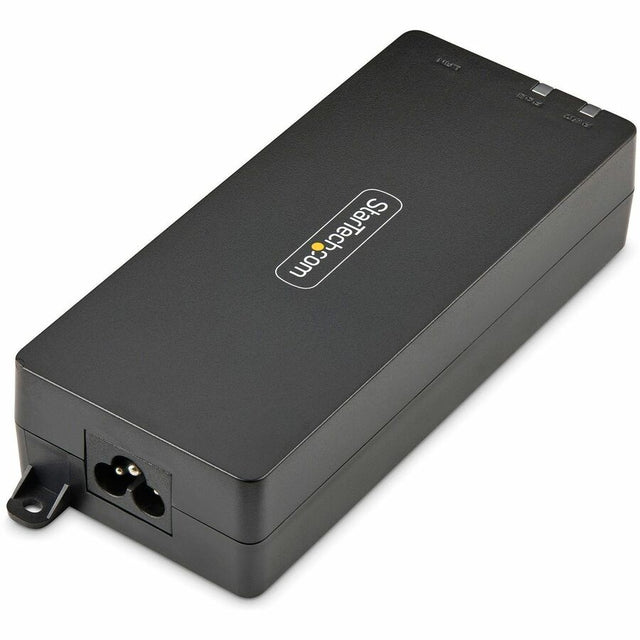 StarTech.com 1-Port 10Gbps Gigabit PoE++ Injector, 90W, 2.5/5/10G Ethernet/10/100/1000M, PoE++ (802.3af/at/bt), Wall Mountable, Unmanaged