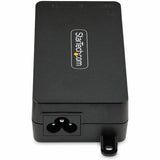 StarTech.com 1-Port 10Gbps Gigabit PoE++ Injector, 60W, 2.5/5/10G Ethernet/10/100/1000M, PoE++ (802.3af/at/bt), Wall Mountable, Unmanaged